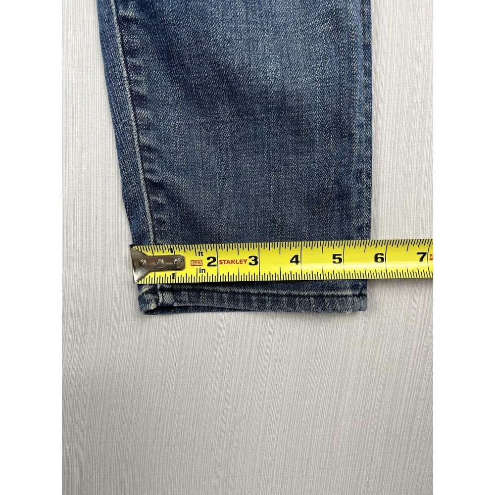 Mother Jeans Womens 27 Blue The Looker Skinny Mid Rise Stretch Dark Wash Denim - Picture 14 of 14